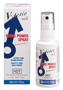 Спрей возбуждающий для мужчин «Hot V-Active Penis Power», 50 мл