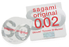 Презервативы Sagami, original 0.02, полиуретан, ультратонкие, гладкие, 19 см, 5,8 см, 3 шт.