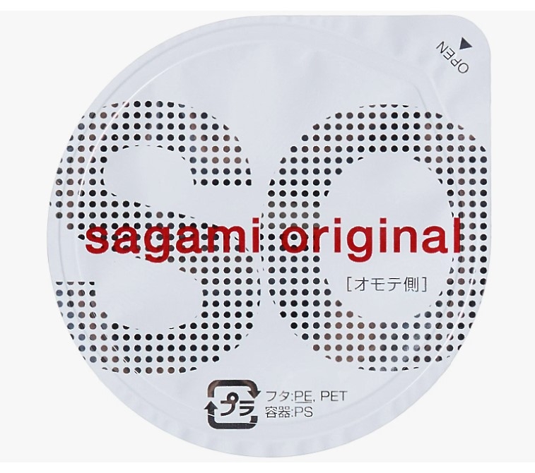 Презервативы Sagami, original 0.02, полиуретан, ультратонкие, гладкие, 19 см, 5,8 см, 3 шт.