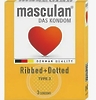 Презервативы Masculan Classic 3 , 3 шт. С колечками и пупырышками (Dotty+Ribbed)