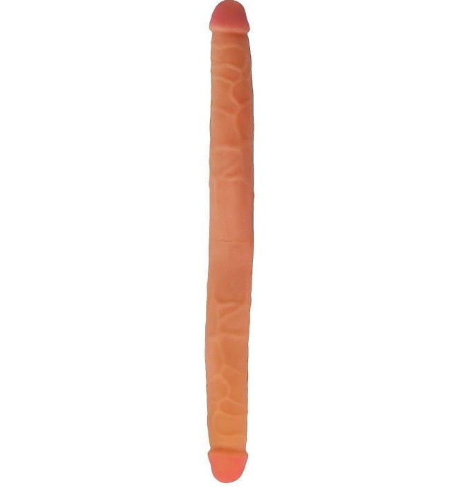 Двусторонний фаллоимитатор из киберкожи - 47,7 см LoveToy