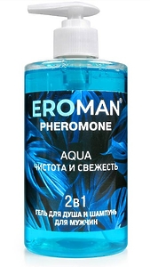 Гель для душа и шампунь AQUA, 430 мл