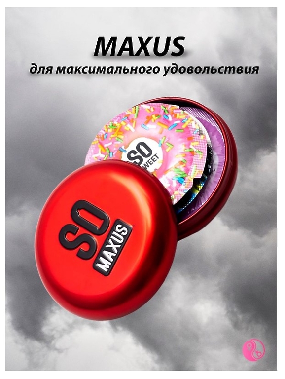ПРЕЗЕРВАТИВЫ "MAXUS" SENSITIVE №3 (ультратонкие) в металлическом кейсе