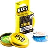  ПРЕЗЕРВАТИВЫ "MAXUS" SPECIAL №3 (точечно-ребристые) в металлическом кейсе