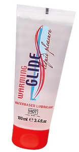 СОГРЕВАЮЩАЯ СМАЗКА НА ВОДНОЙ ОСНОВЕ HOT GLIDE, 100 МЛ