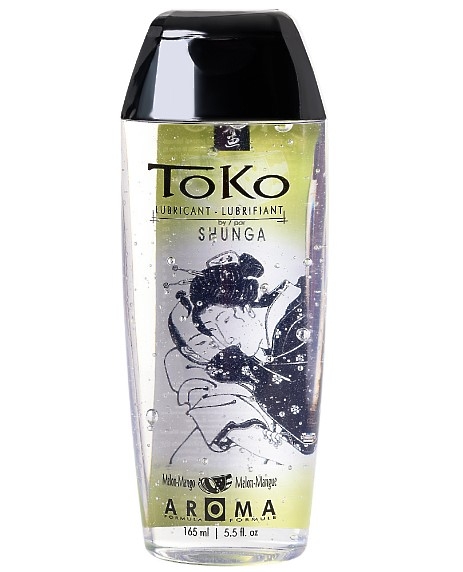 Лубрикант Shunga Toko Aroma на водной основе, дыня и манго, 165 мл