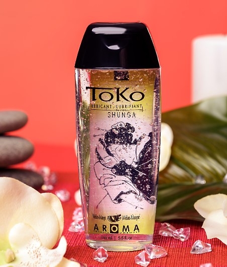 Лубрикант Shunga Toko Aroma на водной основе, дыня и манго, 165 мл