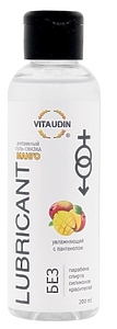 VITA UDIN Интимный гель-смазка с ароматом манго - 200 мл