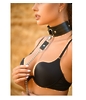 Ошейник с поводком Lady's Arsenal Black