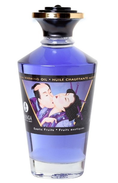 МАСЛО ДЛЯ МАССАЖА SHUNGA EXOTIC FRUITS, РАЗОГРЕВАЮЩЕЕ, ЭКЗОТИЧЕСКИЕ ФРУКТЫ, 100 МЛ