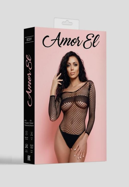 Боди Amor EL Montella размер S/L, черный