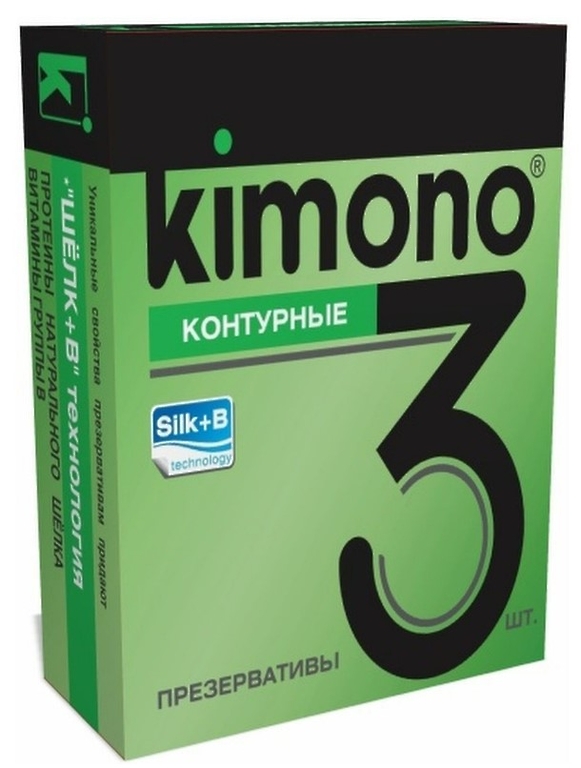 ПРЕЗЕРВАТИВЫ KIMONO (супертонкие) 3 шт.