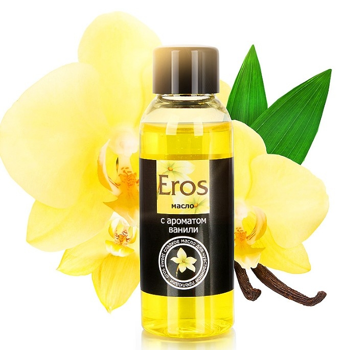 Масло массажное EROS SWEET (с ароматом ванили) флакон 50 мл 
