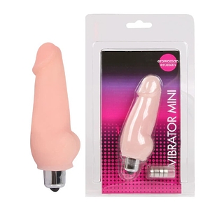 EE-10027 Вибратор - мини VIBRATOR MINI киберкожа L 95 мм D 28 мм