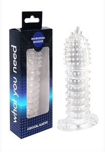 EE-10032 Насадка закрытая CRYSTAL SLEEVE L 130 мм D 35 мм
