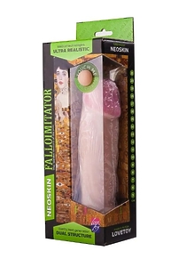 Фаллоимитатор реалистик HUMAN FORM, L 200 мм D 50 мм, киберкожа