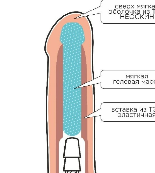 Фаллоимитатор на трусиках HARNESS, L 160 мм D 36 мм