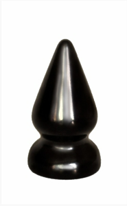 420000 ПЛАГ- МАССАЖЕР ДЛЯ ПРОСТАТЫ BLACK MAGNUM 0 L 100 мм, D 50 мм чёрн