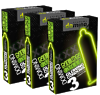 ПРЕЗЕРВАТИВЫ DOMINO NEON GREEN светящиеся 3штуки