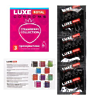ПРЕЗЕРВАТИВЫ LUXE ROYAL STRAWBERRY COLLECTION гладкие с ароматом клубники 3 штуки