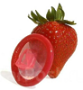 ПРЕЗЕРВАТИВЫ LUXE ROYAL STRAWBERRY COLLECTION гладкие с ароматом клубники 3 штуки