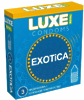 ПРЕЗЕРВАТИВЫ LUXE ROYAL EXOTICA текстуированные с точечной поверхностью 3 штуки