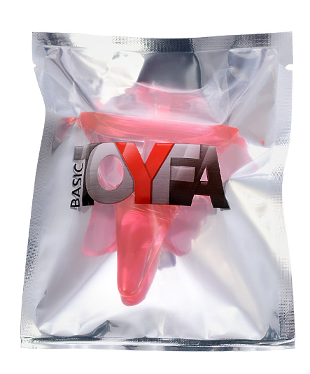 АНАЛЬНАЯ ВТУЛКА TOYFA, ABS ПЛАСТИК, КРАСНАЯ, 6,5 СМ, Ø 2,5 СМ