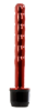 ВИБРАТОР TOYFA TRIO VIBE, TPE, КРАСНЫЙ, 15,5СМ