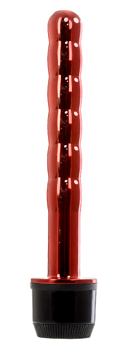 ВИБРАТОР TOYFA TRIO VIBE, TPE, КРАСНЫЙ, 15,5СМ