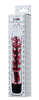 ВИБРАТОР TOYFA TRIO VIBE, TPE, КРАСНЫЙ, 15,5СМ