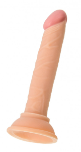 Анальный фаллоимитатор TOYFA Basic, PVC, телесный,14 см