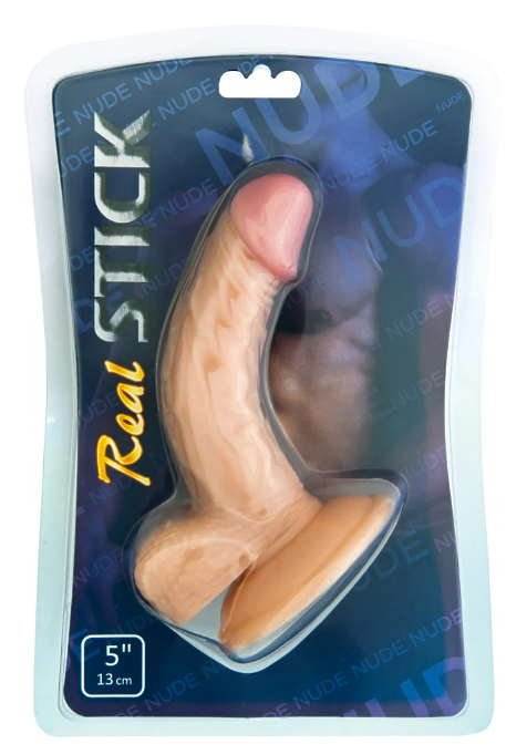 Фаллоимитатор С присоской realstick ПВХ L-13