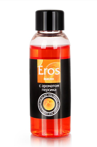 Масло массажное EROS EXOTIC (с ароматом персика) флакон 50 мл