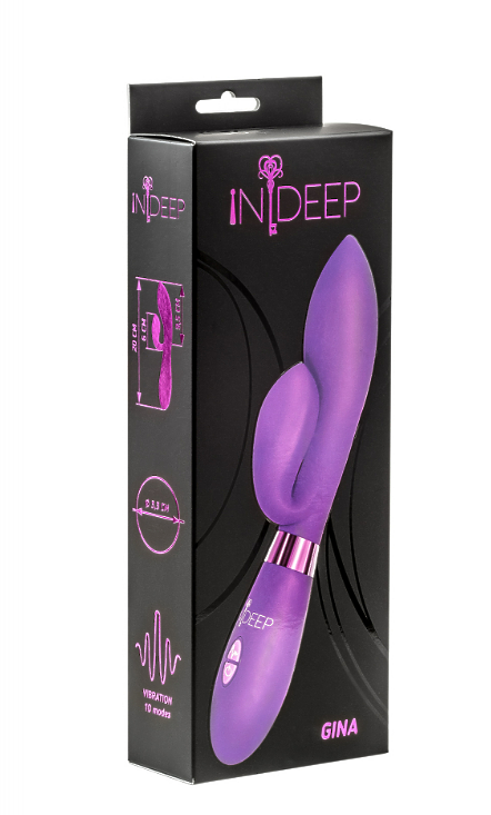 ВИБРАТОР INDEEP GINA PURPLE 