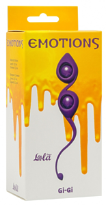 ВАГИНАЛЬНЫЕ ШАРИКИ EMOTIONS GI-GI PURPLE