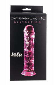ПРОЗРАЧНЫЙ ДИЛДО INTERGALACTIC DISTORTION PINK
