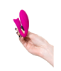 Вибратор для пар A-TOYS Dolphy, силикон, розовый, 9,6 см