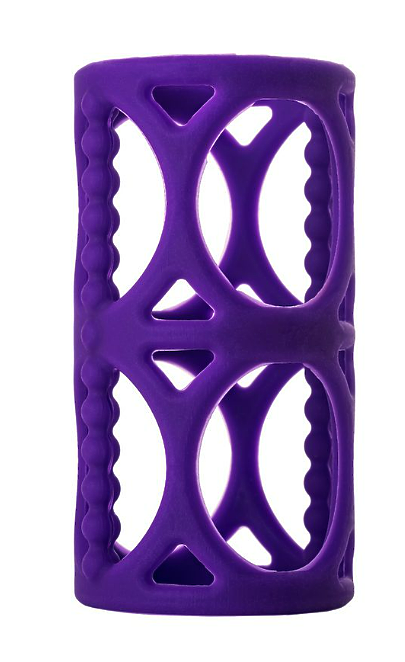Насадка на пенис TOYFA A-Toys, силикон, фиолетовый, 7,5 см