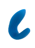 Многофункциональный стимулятор для пар Satisfyer Partner Whale, силикон, голубой, 17 см.