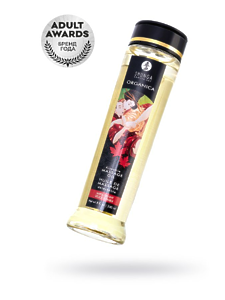 Масло для массажа Shunga Organica Maple Delight, возбуждающее, 240 мл