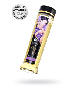 Масло для массажа Shunga Sensation, натуральное, возбуждающее, лаванда, 240 мл