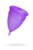 ГИГИЕНИЧЕСКАЯ МЕНСТРУАЛЬНАЯ ЧАША EROMANTICA, СИЛИКОН, ФИОЛЕТОВАЯ, L