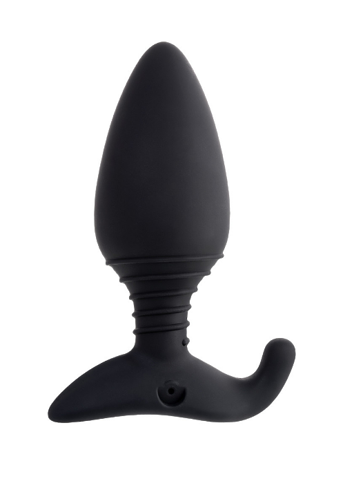 АНАЛЬНАЯ ВТУЛКА LOVENSE HUSH (L), СИЛИКОН, ЧЕРНАЯ, 12,1 СМ