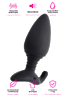 АНАЛЬНАЯ ВТУЛКА LOVENSE HUSH (L), СИЛИКОН, ЧЕРНАЯ, 12,1 СМ