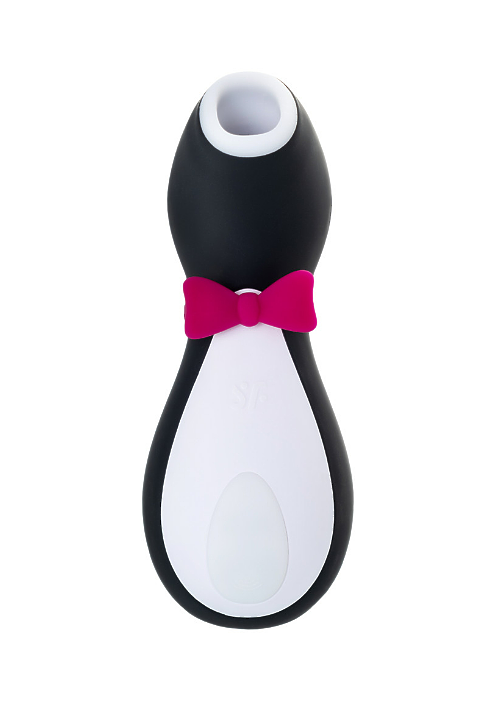 ВАКУУМ-ВОЛНОВОЙ БЕСКОНТАКТНЫЙ СТИМУЛЯТОР КЛИТОРА SATISFYER PRO PENGUIN NG, СИЛИКОН, ЧЕРНЫЙ, 11,5 СМ.(Пингвин)