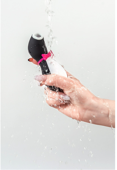 ВАКУУМ-ВОЛНОВОЙ БЕСКОНТАКТНЫЙ СТИМУЛЯТОР КЛИТОРА SATISFYER PRO PENGUIN NG, СИЛИКОН, ЧЕРНЫЙ, 11,5 СМ.(Пингвин)