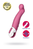 НЕРЕАЛИСТИЧНЫЙ ВИБРАТОР SATISFYER VIBES PETTING HIPPO, СИЛИКОН, КРАСНЫЙ, 22,9 СМ.