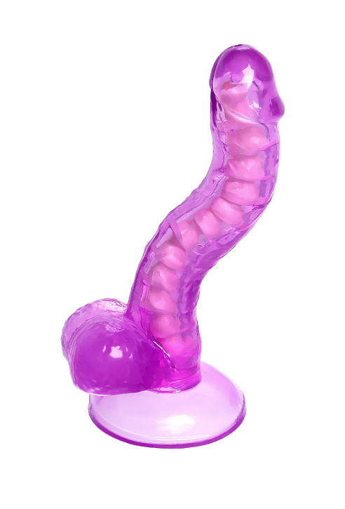 РЕАЛИСТИЧНЫЙ ФАЛЛОИМИТАТОР A-TOYS BY TOYFA CELIAM, TPE, ФИОЛЕТОВЫЙ, 20,5 СМ