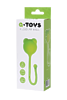 ВАГИНАЛЬНЫЙ ШАРИК A-TOYS BY TOYFA TIGO, СИЛИКОН, ЗЕЛЕНЫЙ, 12,4 СМ Ø 2,7 СМ