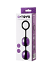 Вагинальные шарики TOYFA A-Toys Tona, ABS пластик, фиолетовый, 15 см